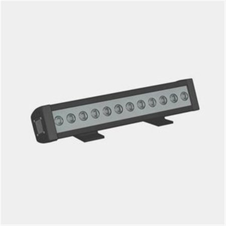 JESCO LIGHTING 17-3-8 in. LED Linear Wall Washer Neutral White 30 deg, Black WW2S18NW30BK